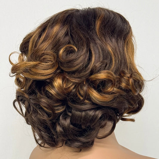 The Parisian Bouncy — 5x5 HD Lace Closure Square Loose Wave Wig (Density 250% - 14")