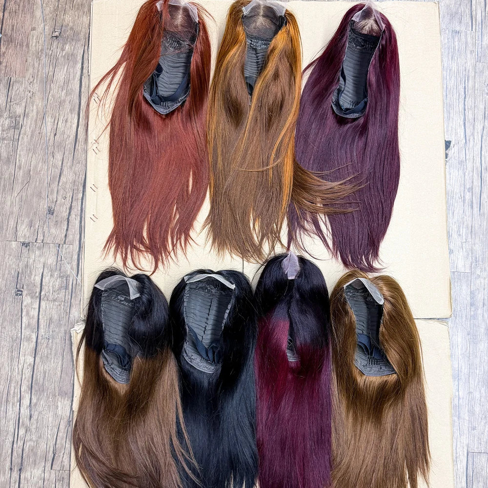 The Majestic Smooth — 4x4 Lace Closure Straight Wig (Supreme Density 280% - 22")