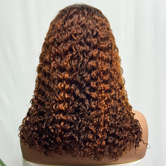 The Splendid Burmese — 5x5 Lace Closure Water Wave Wig (Supreme Density 300%)