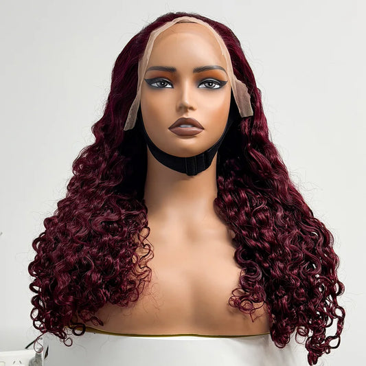 The Ebony Mermaid — 13x4 HD Lace Frontal Water Wave Wig (Density 300%)