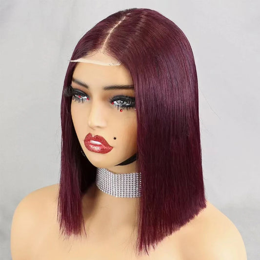 The Supreme Bob — 2x6 HD Lace Bone Straight Bob Wig (Maximum Density 350%)