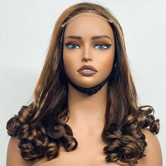 The Volcanic Spiral — 5x5 HD Lace Closure Spiral Curl Wig (Supreme Density 300% - 22")