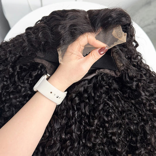 The Imperial Pixie — 5x5 Lace Closure Long Jerry Curly Wig (Supreme Density 330%)