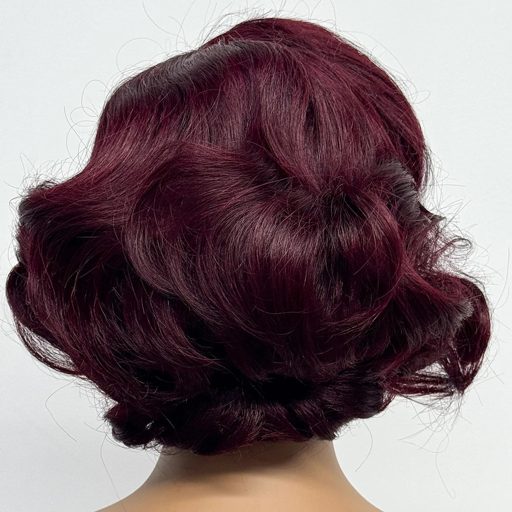 The Voluptuous Short Bob — 5x5 Lace Closure Loose Bouncy Wig (Density 230%)
