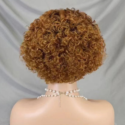 La Pixie Divine — Perruque 13x4 Lace Frontal Kinky Curly (Densité 180%)