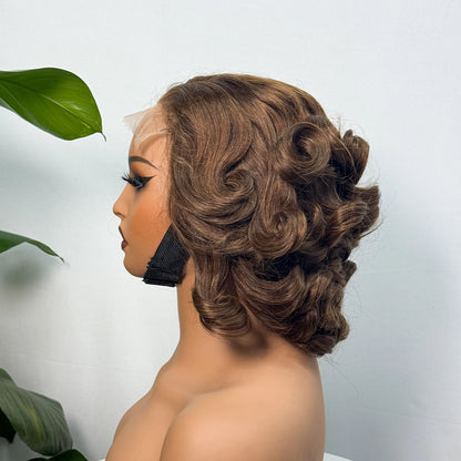 The Divine Curl — 5x5 Lace Closure Loose Bouncy Wig (Supreme Density 330%)