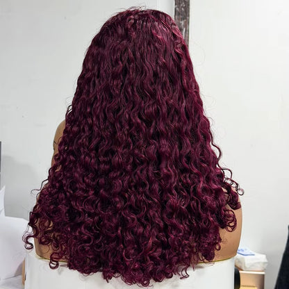 The Captivating Water Wave — 4x4 HD Lace Closure Wavy Wig (Density 280%)