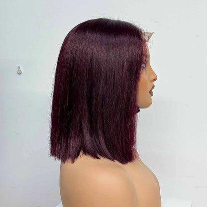 Le Bob C-Part — Perruque Carré 5x5 HD Lace Closure Bone Straight (Densité Suprême 280%)