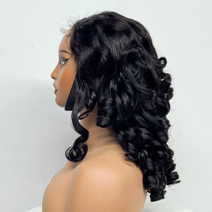 La Royale Bouncy — Perruque 4x4 Lace Closure Loose Wave (Densité Suprême 300% - 22")