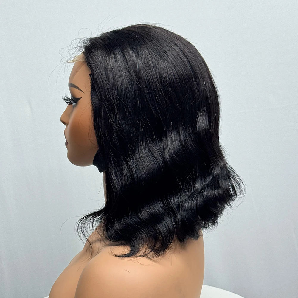 La Voluptueuse Body Wave — Perruque 4x4 Lace Closure Ondulée (Densité 230%)