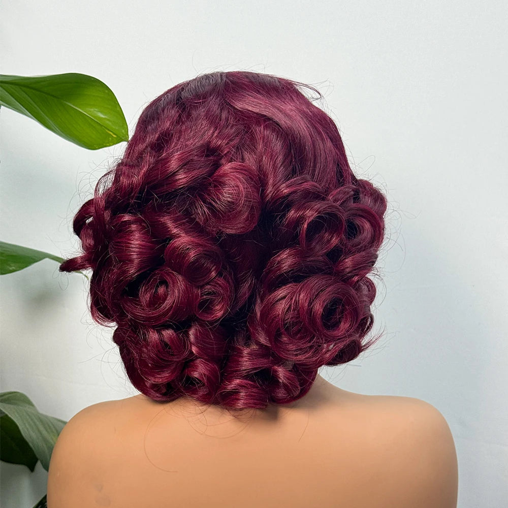 The Divine Curl — 5x5 Lace Closure Loose Bouncy Wig (Supreme Density 330%)