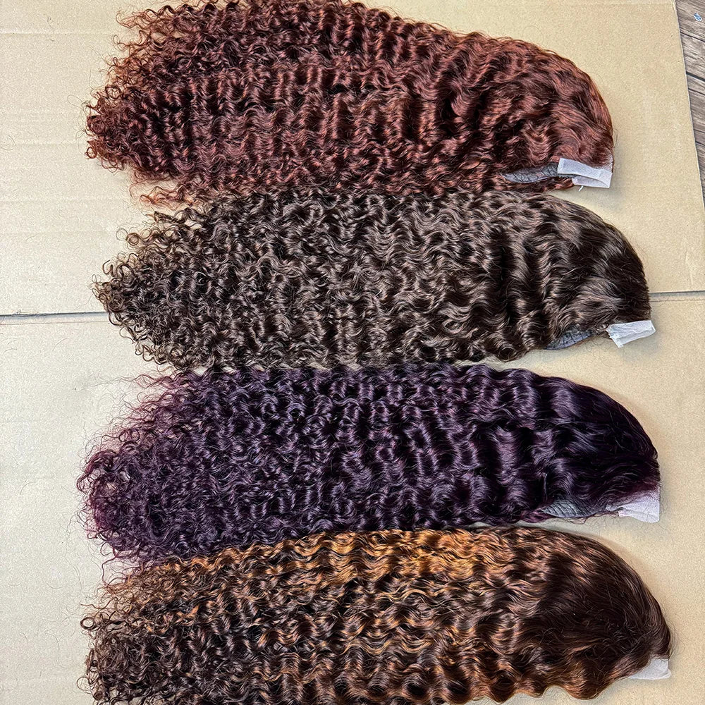 The Supreme Cascade — 4x4 HD Lace Closure Deep Water Wave Wig (Supreme Density 300% - 28")