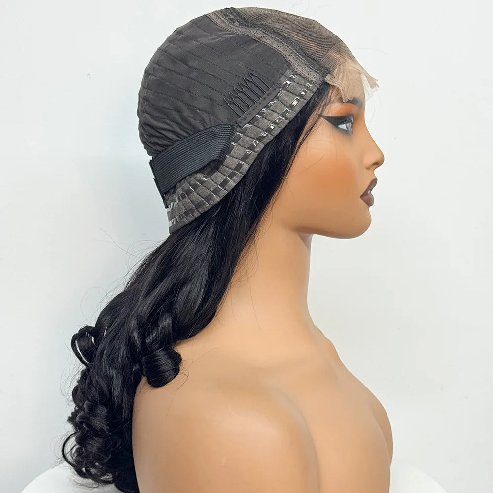 La Volcanique Spirale — Perruque 5x5 HD Lace Closure Spiral Curl (Densité Suprême 300% - 22")