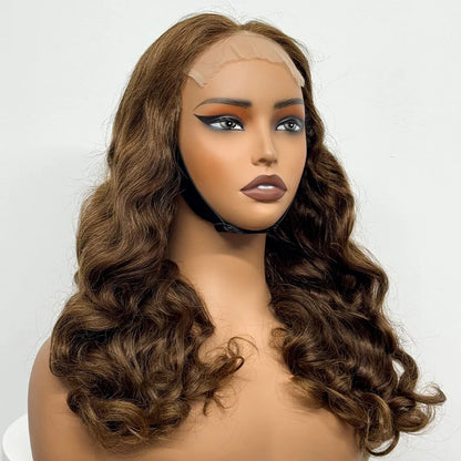 La Somptueuse Ondulée — Perruque 5x5 Lace Closure Loose Wave (Densité Suprême 330% - 20")