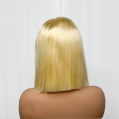 The Solar Icon — 13x4 Lace Frontal Blunt Bob Blonde #613 Wig (Supreme Density 300%)