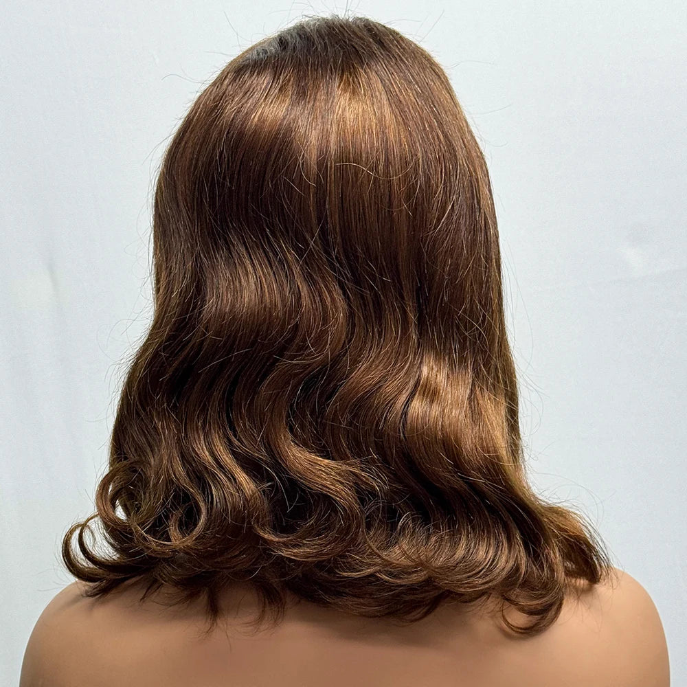 La Voluptueuse Body Wave — Perruque 4x4 Lace Closure Ondulée (Densité 230%)