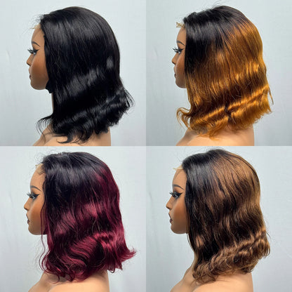 La Voluptueuse Body Wave — Perruque 4x4 Lace Closure Ondulée (Densité 230%)
