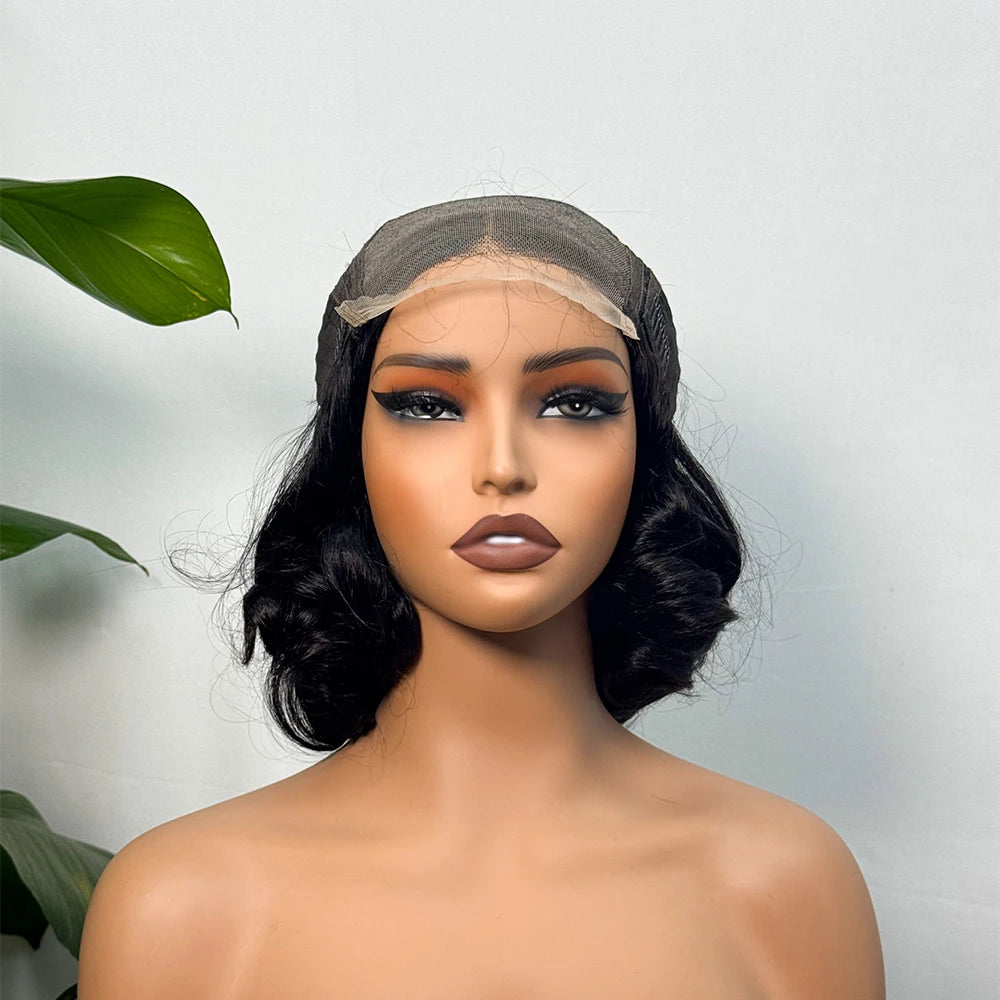 The Divine Curl — 5x5 Lace Closure Loose Bouncy Wig (Supreme Density 330%)
