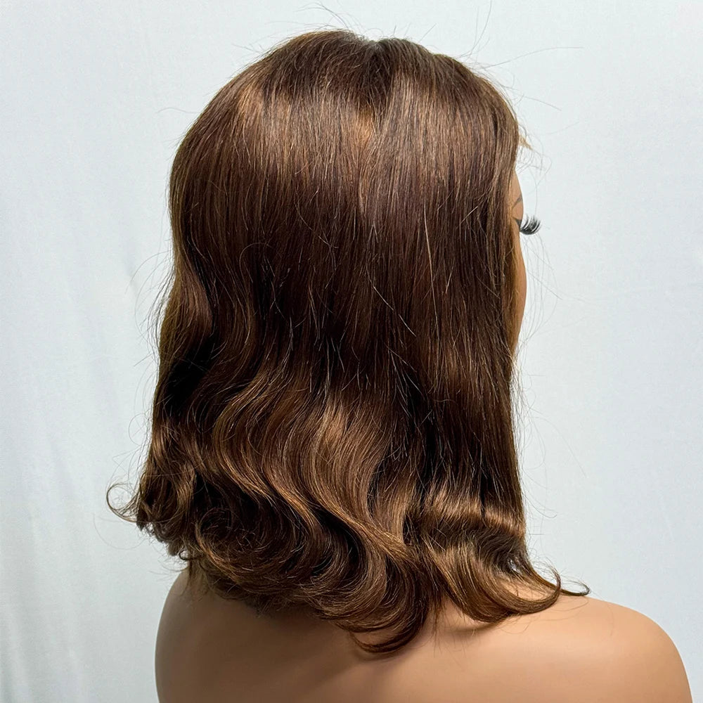La Voluptueuse Body Wave — Perruque 4x4 Lace Closure Ondulée (Densité 230%)