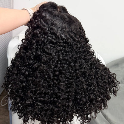 The Imperial Pixie — 5x5 Lace Closure Long Jerry Curly Wig (Supreme Density 330%)