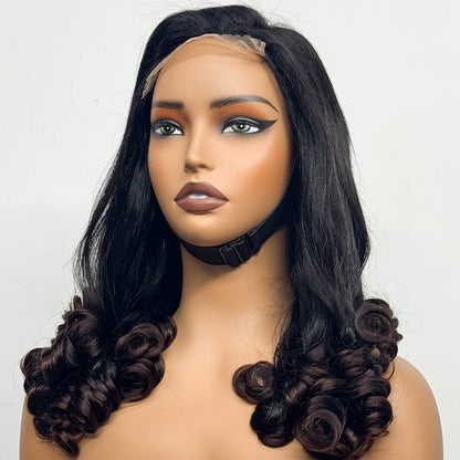 La Volcanique Spirale — Perruque 5x5 HD Lace Closure Spiral Curl (Densité Suprême 300% - 22")