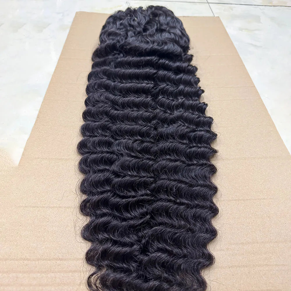La Sirène Absolue — Perruque 5x5 HD Lace Frontal Deep Wave (Densité Suprême 300%)