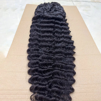 La Sirène Absolue — Perruque 5x5 HD Lace Frontal Deep Wave (Densité Suprême 300%)