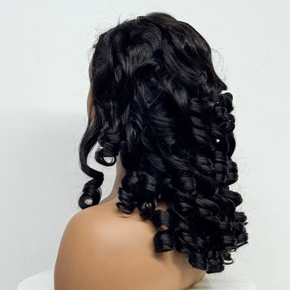 La Royale Bouncy — Perruque 4x4 Lace Closure Loose Wave (Densité Suprême 300% - 22")