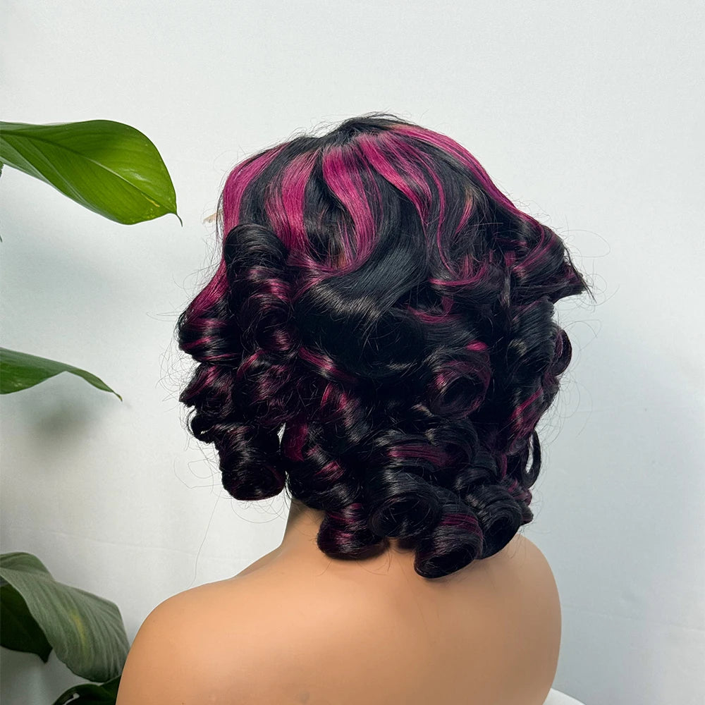 The Divine Curl — 5x5 Lace Closure Loose Bouncy Wig (Supreme Density 330%)