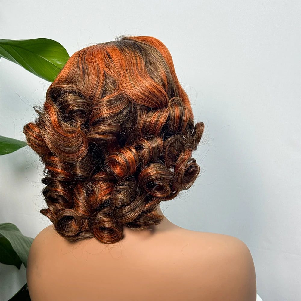 The Divine Curl — 5x5 Lace Closure Loose Bouncy Wig (Supreme Density 330%)