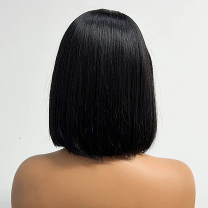 Le Bob Express — Demi-Perruque Headband Bone Straight (Densité 250% - 8")