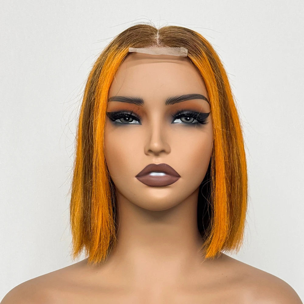 Le Carré Céleste — Perruque Bob 2x6 HD Lace Closure Bone Straight (Densité 250%)