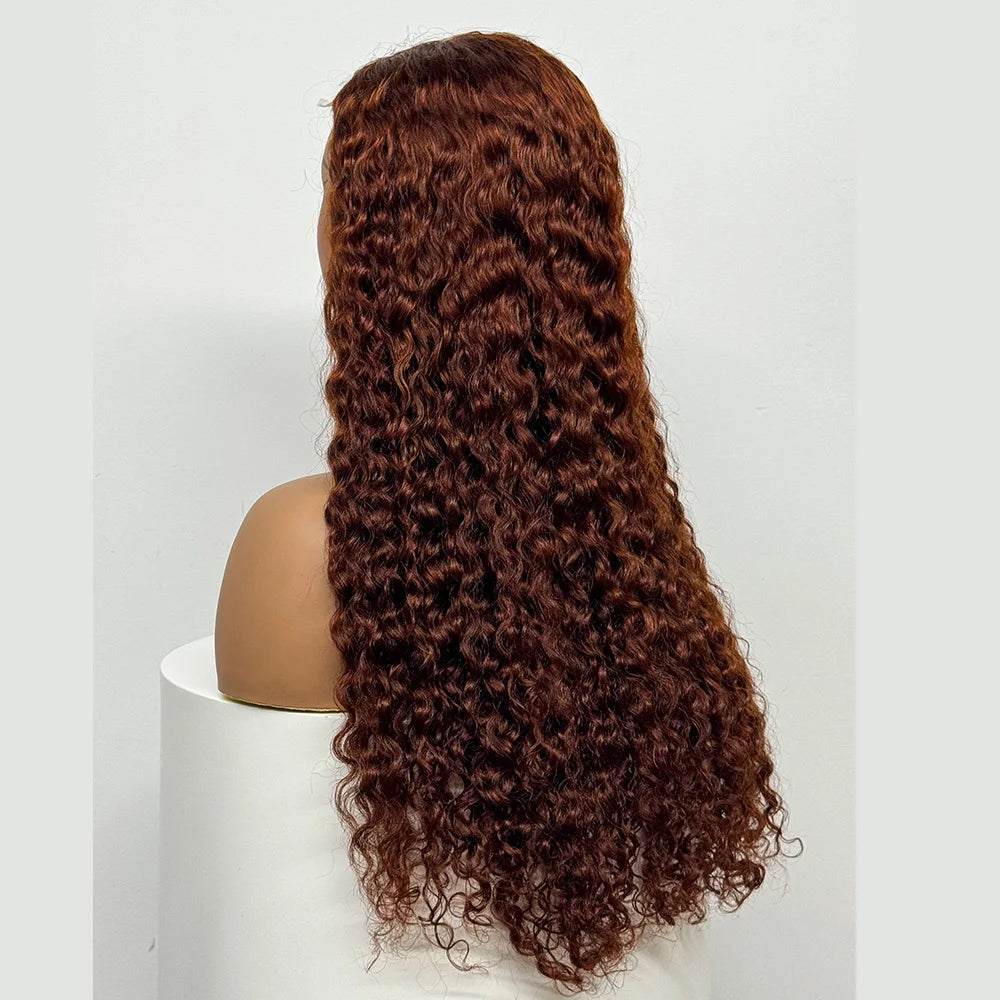 The Supreme Cascade — 4x4 HD Lace Closure Deep Water Wave Wig (Supreme Density 300% - 28")