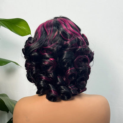 The Divine Curl — 5x5 Lace Closure Loose Bouncy Wig (Supreme Density 330%)