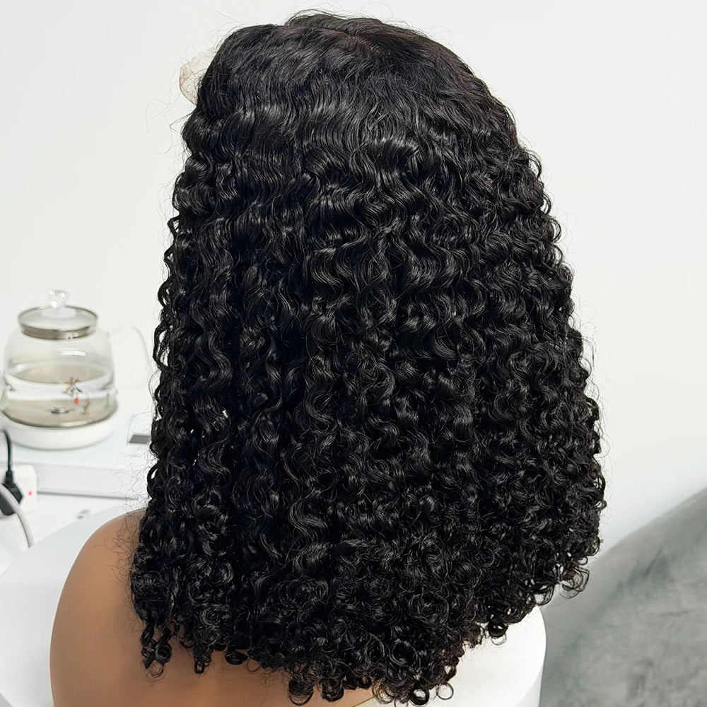 The Imperial Pixie — 5x5 Lace Closure Long Jerry Curly Wig (Supreme Density 330%)