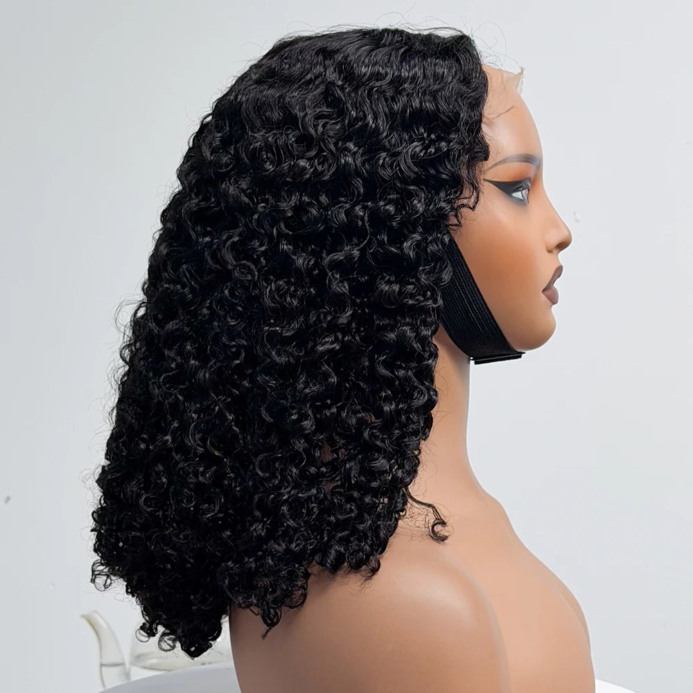 The Imperial Pixie — 5x5 Lace Closure Long Jerry Curly Wig (Supreme Density 330%)