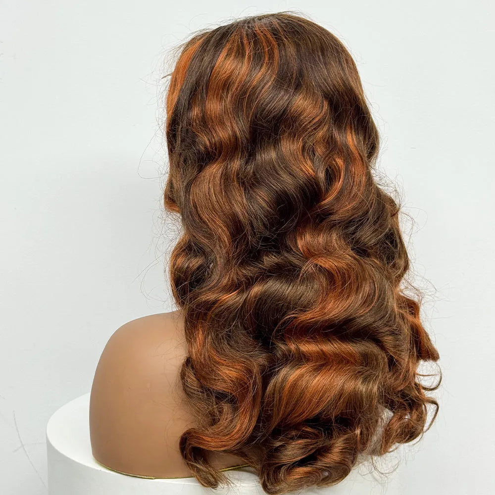 La Somptueuse Ondulée — Perruque 5x5 Lace Closure Loose Wave (Densité Suprême 330% - 20")