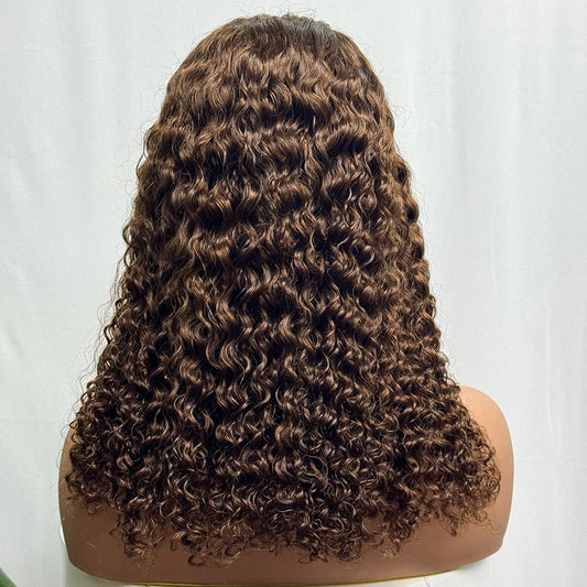 The Splendid Burmese — 5x5 Lace Closure Water Wave Wig (Supreme Density 300%)
