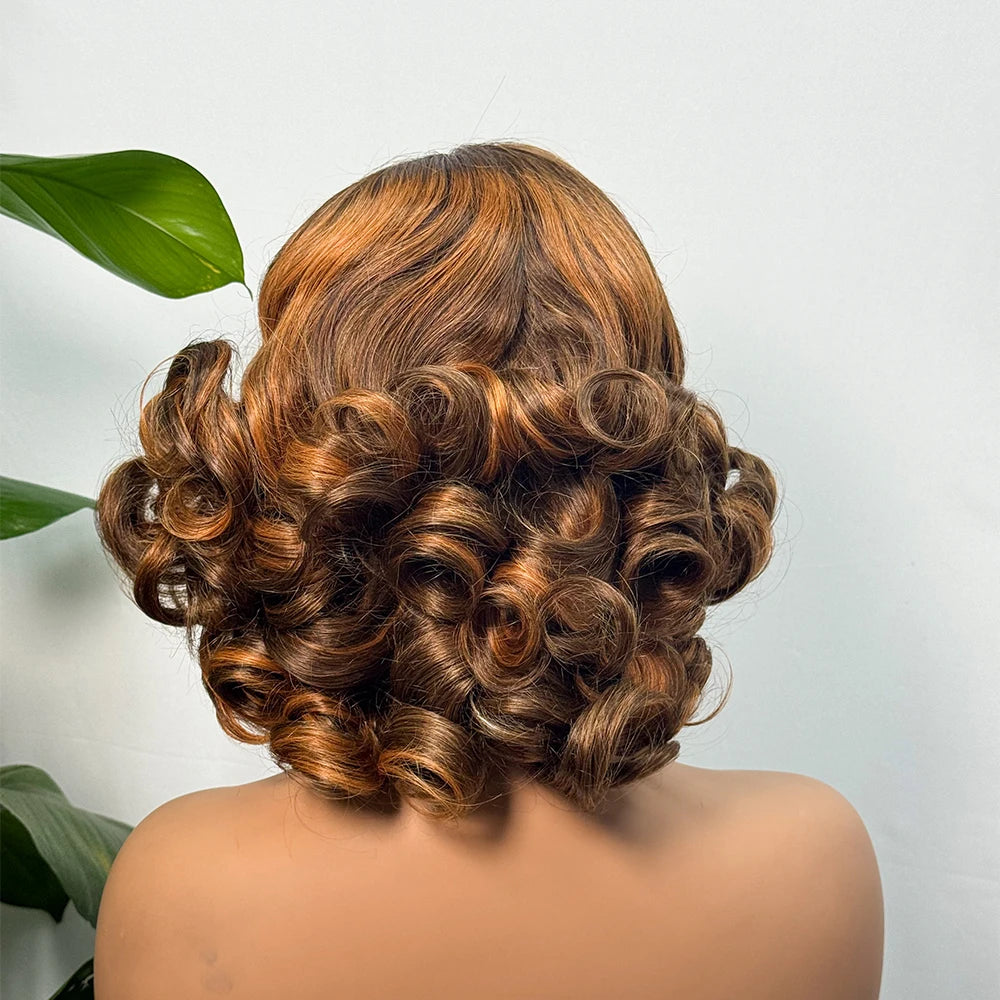 The Divine Curl — 5x5 Lace Closure Loose Bouncy Wig (Supreme Density 330%)