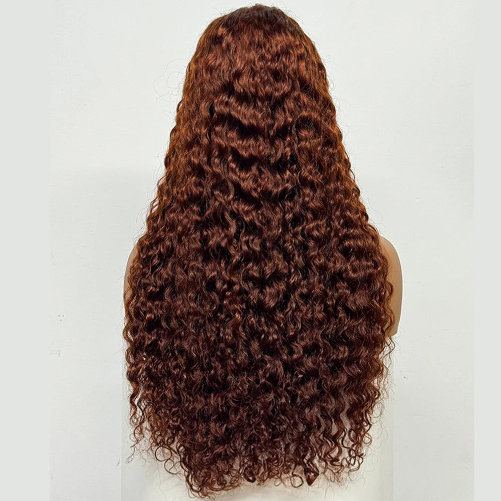 The Supreme Cascade — 4x4 HD Lace Closure Deep Water Wave Wig (Supreme Density 300% - 28")