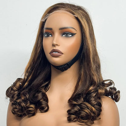 La Volcanique Spirale — Perruque 5x5 HD Lace Closure Spiral Curl (Densité Suprême 300% - 22")