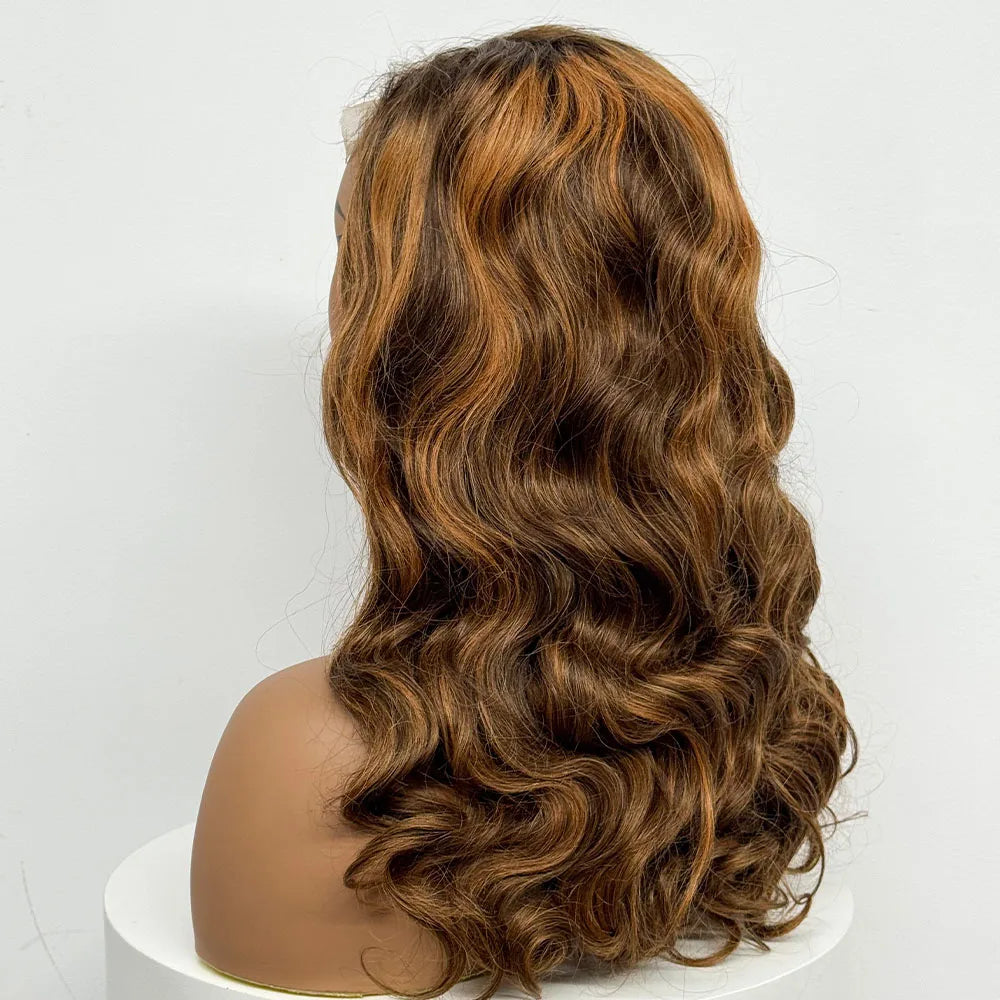 La Somptueuse Ondulée — Perruque 5x5 Lace Closure Loose Wave (Densité Suprême 330% - 20")