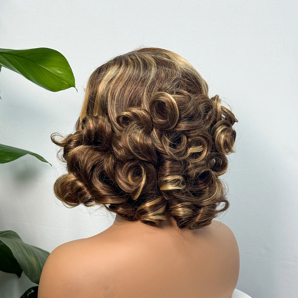 The Divine Curl — 5x5 Lace Closure Loose Bouncy Wig (Supreme Density 330%)