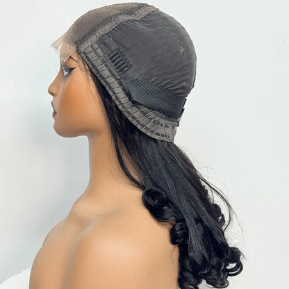 La Volcanique Spirale — Perruque 5x5 HD Lace Closure Spiral Curl (Densité Suprême 300% - 22")