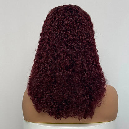 The Pixie Crown — 13x4 Lace Frontal Short Kinky Curly Wig (Density 300%)