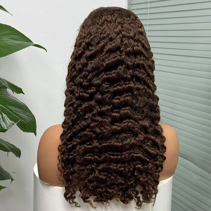 La Somptueuse Birmane — Perruque 5x5 Lace Closure Deep Curly (Densité 300%)