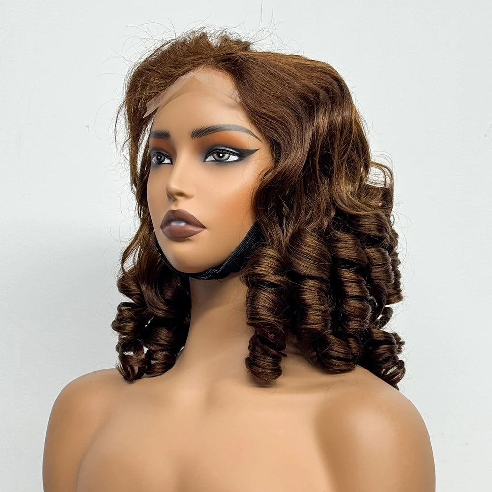 La Royale Bouncy — Perruque 4x4 Lace Closure Loose Wave (Densité Suprême 300% - 22")