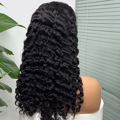 La Somptueuse Birmane — Perruque 5x5 Lace Closure Deep Curly (Densité 300%)