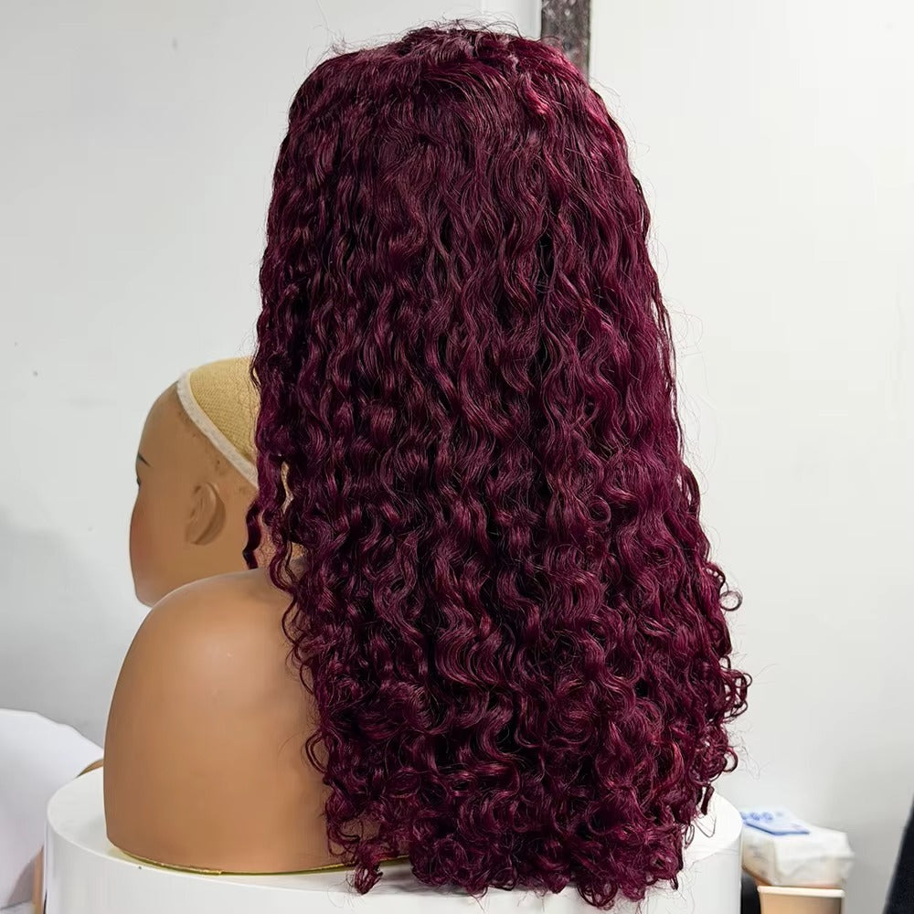 The Captivating Water Wave — 4x4 HD Lace Closure Wavy Wig (Density 280%)