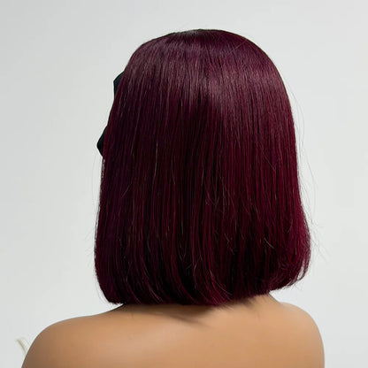 Le Bob Express — Demi-Perruque Headband Bone Straight (Densité 250% - 8")
